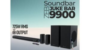 zebronics Zeb-Juke Bar 9900 725W soundbar